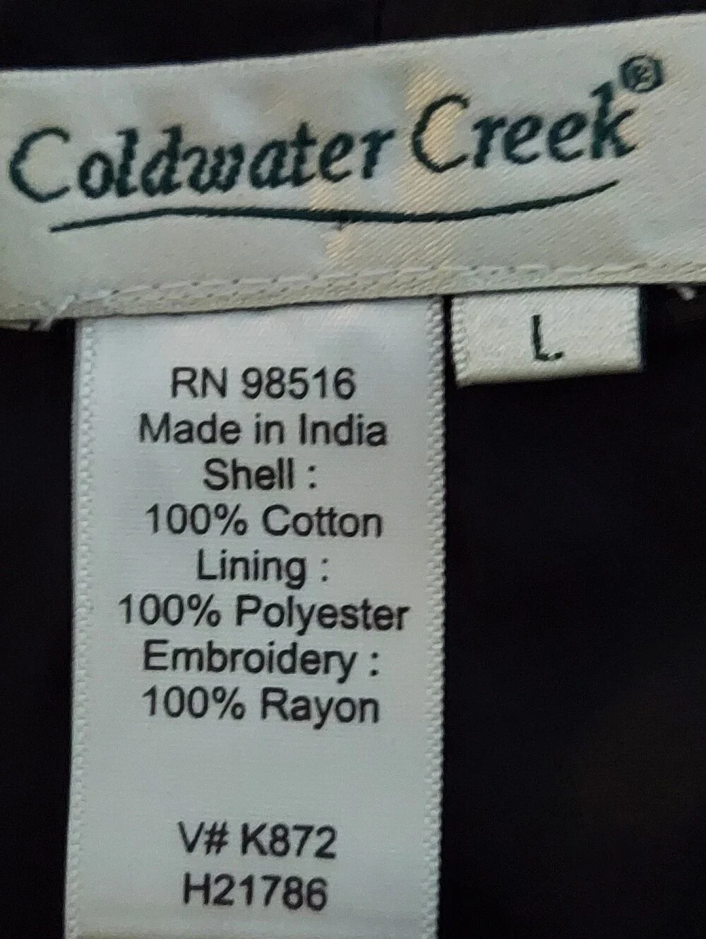 Coldwater Creek Southwestern Jacket